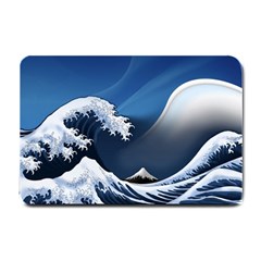 The Great Wave Off Kanagawa Small Doormat by Grandong