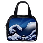 The Great Wave Off Kanagawa Classic Handbag (Two Sides) Back