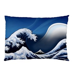 The Great Wave Off Kanagawa Pillow Case by Grandong