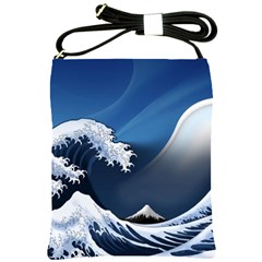 The Great Wave Off Kanagawa Shoulder Sling Bag