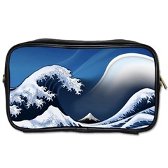 The Great Wave Off Kanagawa Toiletries Bag (one Side)