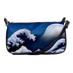 The Great Wave Off Kanagawa Shoulder Clutch Bag