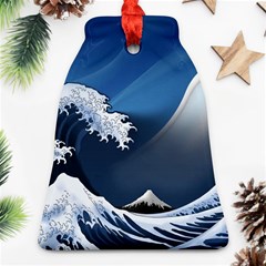 The Great Wave Off Kanagawa Ornament (bell) by Grandong