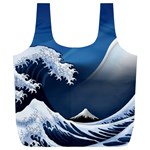 The Great Wave Off Kanagawa Full Print Recycle Bag (XL) Front