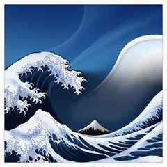 The Great Wave Off Kanagawa Lightweight Scarf  by Grandong