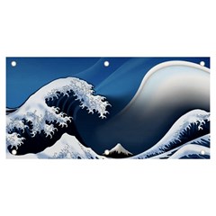 The Great Wave Off Kanagawa Banner And Sign 6  X 3 