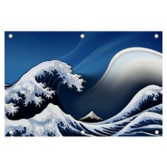 The Great Wave Off Kanagawa Banner And Sign 6  X 4 