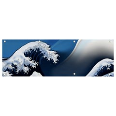 The Great Wave Off Kanagawa Banner And Sign 9  X 3 