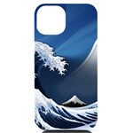 The Great Wave Off Kanagawa iPhone 14 Black UV Print Case Front