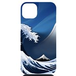 The Great Wave Off Kanagawa iPhone 14 Plus Black UV Print Case Front