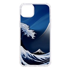 The Great Wave Off Kanagawa Iphone 14 Plus Tpu Uv Print Case by Grandong