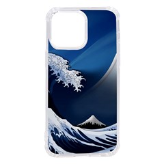 The Great Wave Off Kanagawa Iphone 14 Pro Max Tpu Uv Print Case by Grandong