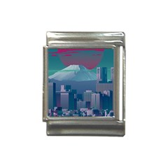 The Sun City Tokyo Japan Volcano Kyscrapers Building Italian Charm (13mm)