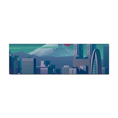 The Sun City Tokyo Japan Volcano Kyscrapers Building Sticker Bumper (100 Pack) by Grandong