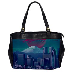 The Sun City Tokyo Japan Volcano Kyscrapers Building Oversize Office Handbag