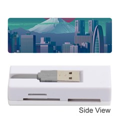 The Sun City Tokyo Japan Volcano Kyscrapers Building Memory Card Reader (stick)