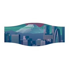 The Sun City Tokyo Japan Volcano Kyscrapers Building Stretchable Headband by Grandong