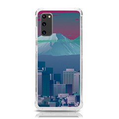 The Sun City Tokyo Japan Volcano Kyscrapers Building Samsung Galaxy S20 6 2 Inch Tpu Uv Case by Grandong