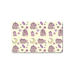 Beautiful Beauty Cartoon Cat Magnet (name Card) by Grandong