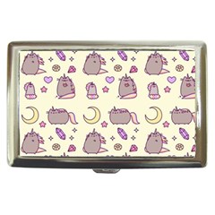 Beautiful Beauty Cartoon Cat Cigarette Money Case by Grandong