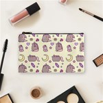 Beautiful Beauty Cartoon Cat Cosmetic Bag (Small) Front