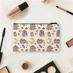 Beautiful Beauty Cartoon Cat Cosmetic Bag (Small) Back