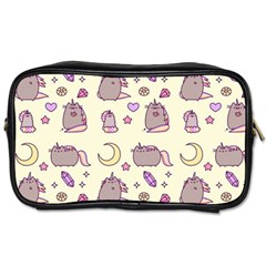 Beautiful Beauty Cartoon Cat Toiletries Bag (one Side) by Grandong