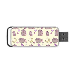 Beautiful Beauty Cartoon Cat Portable Usb Flash (one Side)