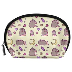 Beautiful Beauty Cartoon Cat Accessory Pouch (large) by Grandong