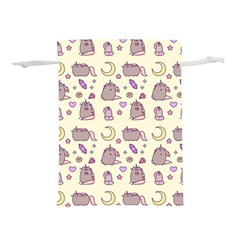 Beautiful Beauty Cartoon Cat Lightweight Drawstring Pouch (m)