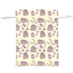 Beautiful Beauty Cartoon Cat Lightweight Drawstring Pouch (xl) by Grandong