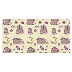 Beautiful Beauty Cartoon Cat Banner And Sign 6  X 3  by Grandong