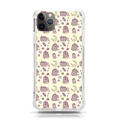 Beautiful Beauty Cartoon Cat Iphone 11 Pro Max 6 5 Inch Tpu Uv Print Case by Grandong