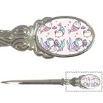 Cartoon Cat Cute Animal Design Drawing Illustration Kawaii Letter Opener Front