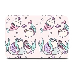 Cartoon Cat Cute Animal Design Drawing Illustration Kawaii Plate Mats by Grandong