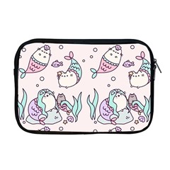 Cartoon Cat Cute Animal Design Drawing Illustration Kawaii Apple Macbook Pro 17  Zipper Case by Grandong