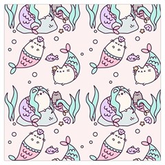 Cartoon Cat Cute Animal Design Drawing Illustration Kawaii Lightweight Scarf 