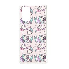 Cartoon Cat Cute Animal Design Drawing Illustration Kawaii Samsung Galaxy Note 20 Tpu Uv Case by Grandong