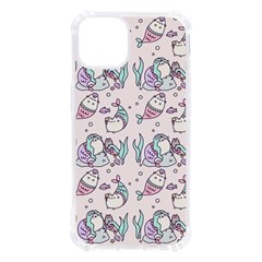 Cartoon Cat Cute Animal Design Drawing Illustration Kawaii Iphone 13 Tpu Uv Print Case by Grandong