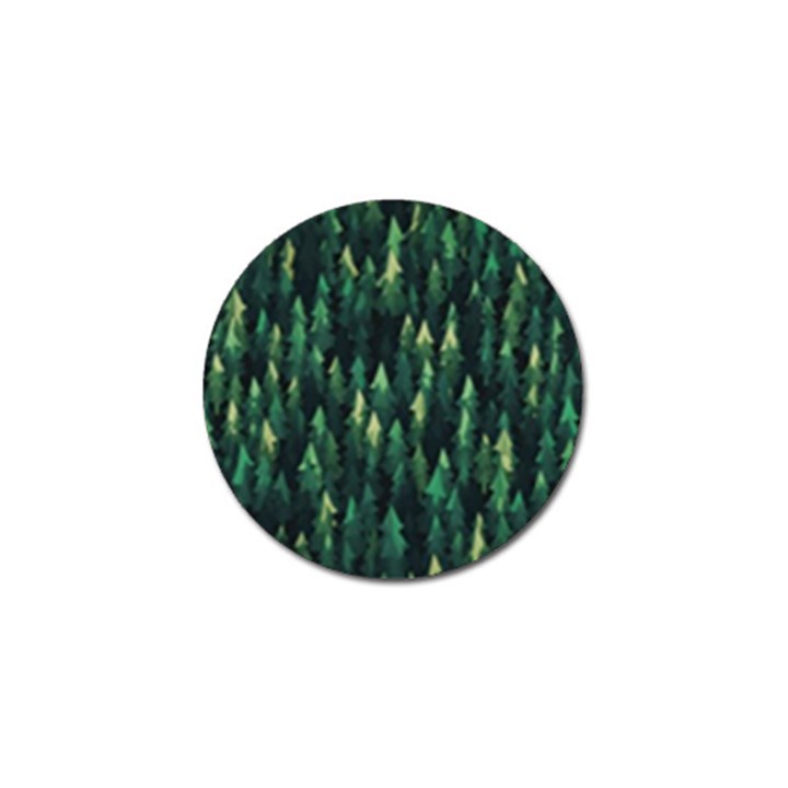 Forest Illustration Golf Ball Marker (4 pack)