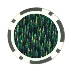 Forest Illustration Poker Chip Card Guard (10 Pack) by Grandong