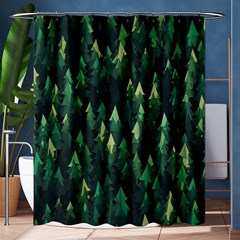 Forest Illustration Shower Curtain 60  X 72  (medium)  by Grandong