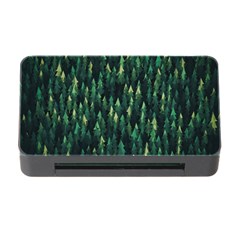 Forest Illustration Memory Card Reader With Cf