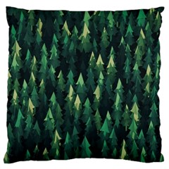 Forest Illustration Large Cushion Case (one Side)