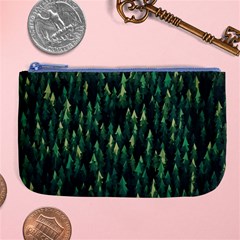 Forest Illustration Large Coin Purse by Grandong