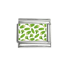 Vegetable Pattern With Composition Broccoli Italian Charm (9mm) by Grandong