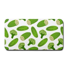 Vegetable Pattern With Composition Broccoli Medium Bar Mat by Grandong