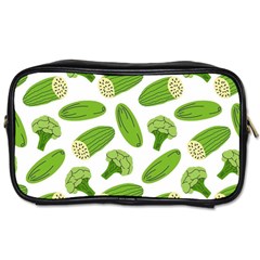 Vegetable Pattern With Composition Broccoli Toiletries Bag (one Side)