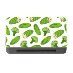 Vegetable Pattern With Composition Broccoli Memory Card Reader With Cf by Grandong