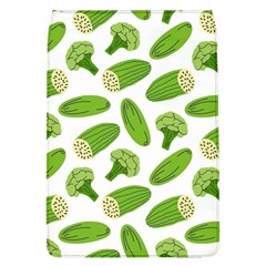 Vegetable Pattern With Composition Broccoli Removable Flap Cover (l) by Grandong